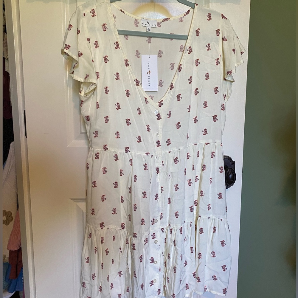 NWT Button Down Dress